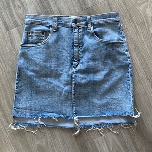 Aritzia denim skirt